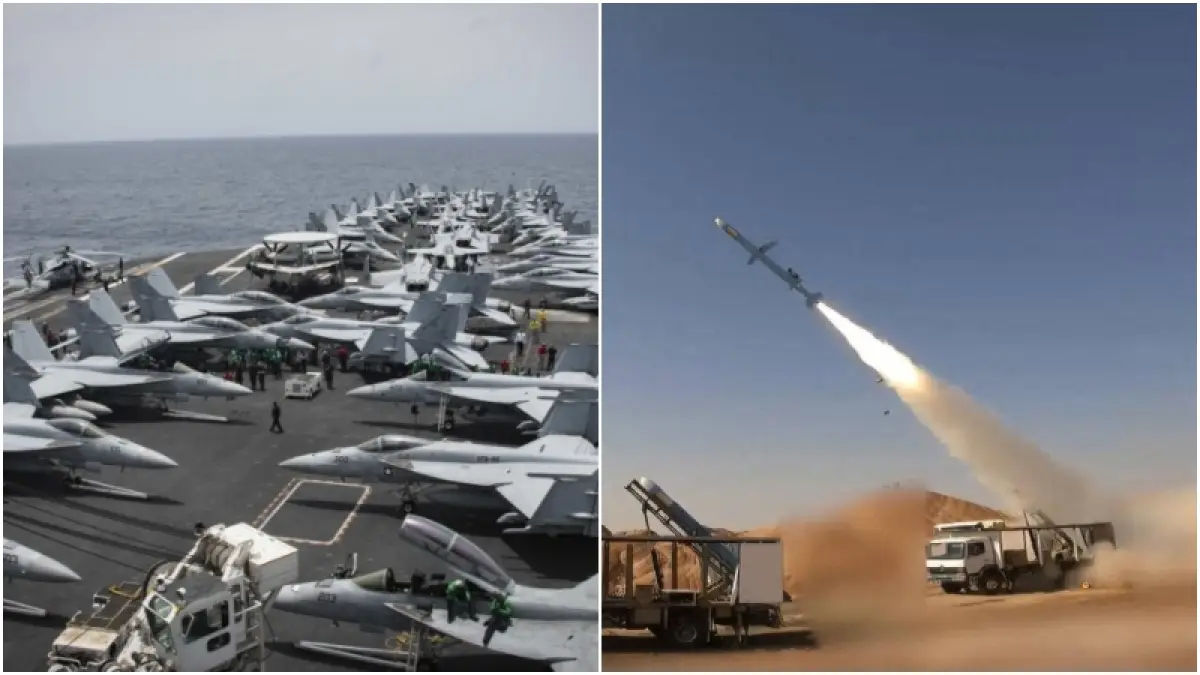 রণক্ষেত্র ছাড়ল মার্কিন রণতরী, অন্যটিতে ক্ষেপণাস্ত্র হামলার দাবি ইরানের