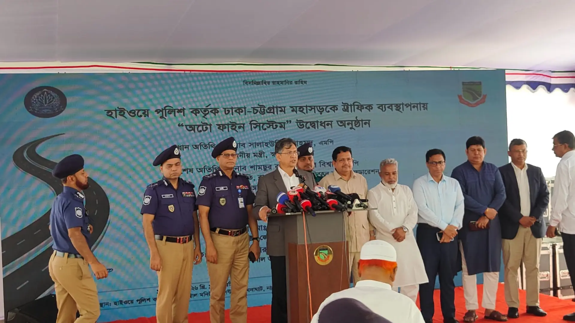 মহাসড়কে ট্রাফিক আইন ভাঙলেই স্বয়ংক্রিয় জরিমানা, চাঁদাবাজি বন্ধের ঘোষণা