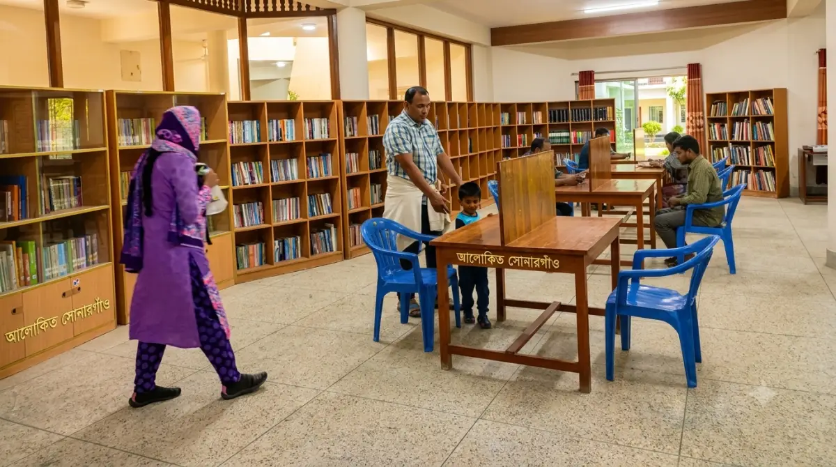 কোটি টাকার ভবন, হাজারো বই, তবু পাঠকশূন্য সোনারগাঁয়ের জ্যোতি বসু গ্রন্থাগার