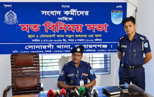 থানা হবে দালালমুক্ত, ছাড় পাবে না কোনো অপরাধী, সোনারগাঁয়ে নবাগত ওসি