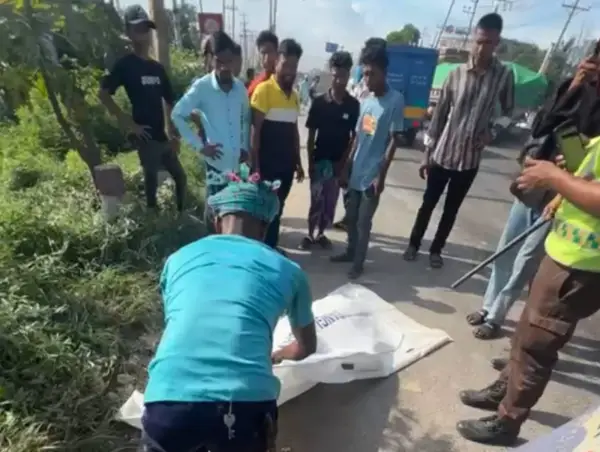সোনারগাঁয়ে মহাসড়কে দুর্ঘটনায় প্রাণ গেল ১৮ বছরের যুবকের