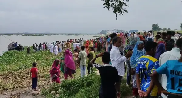 সোনারগাঁয়ে মেঘনা নদীতে ডুবে জমজ দুই ভাইসহ ৩ স্কুলশিক্ষার্থীর মৃত্যু